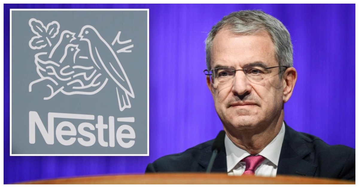 নেসলের প্রধান নির্বাহী কর্মকর্তা (সিইও) লরেন্ট ফ্রেইক্স। ছবি: দ্য অস্ট্রেলিয়ান